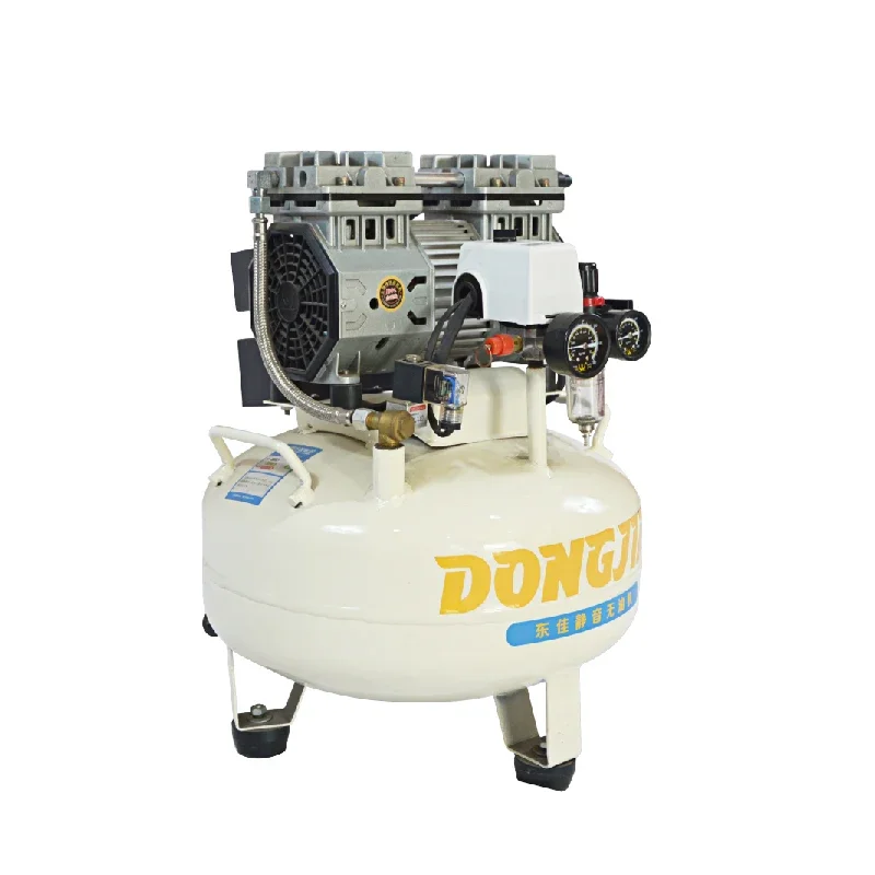 High Quality 100% Copper Motor den tal Air Compressor Silent Oil Free Air Compressor