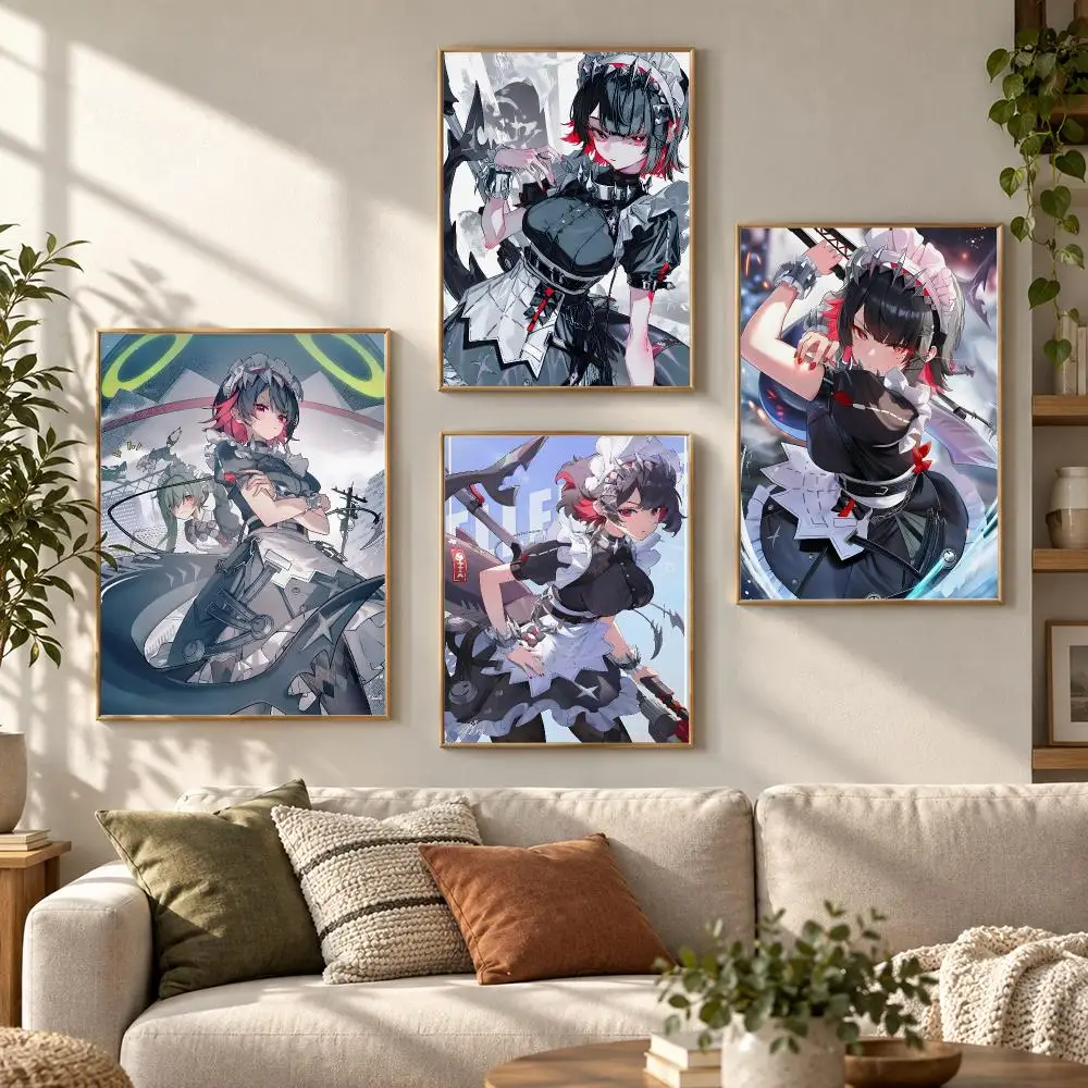 Ellen Joe Zzz-Zenless Zone Zero Poster HD Waterproof Aesthetic Wall For Home Decor Trendy Durable Easy To Apply Art