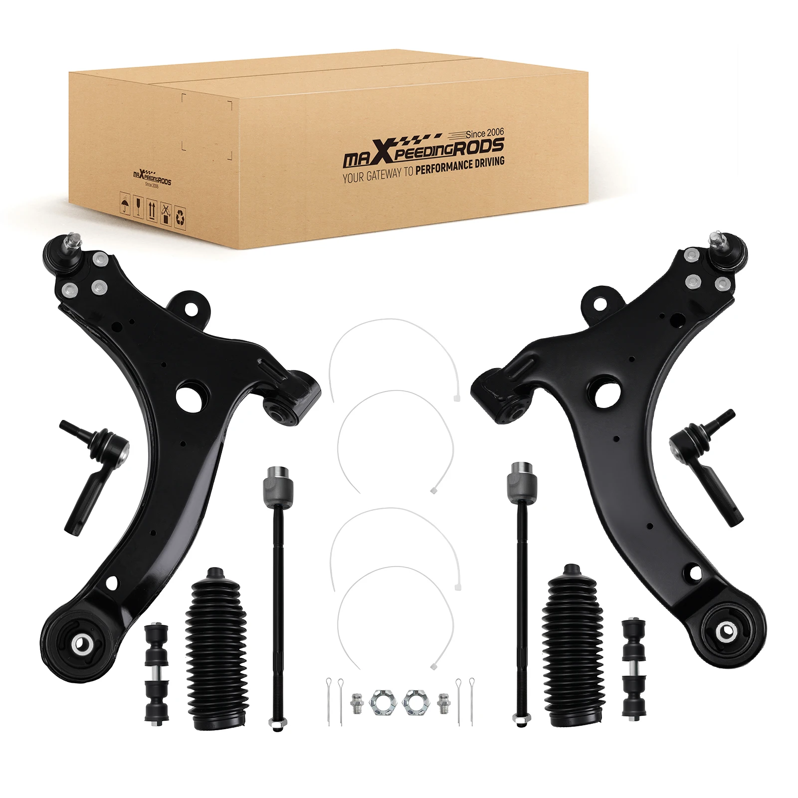 

Front Lower Control Arms Tierod for 2000-2003 Chevy Impala 2004-2007 Monte Carlo