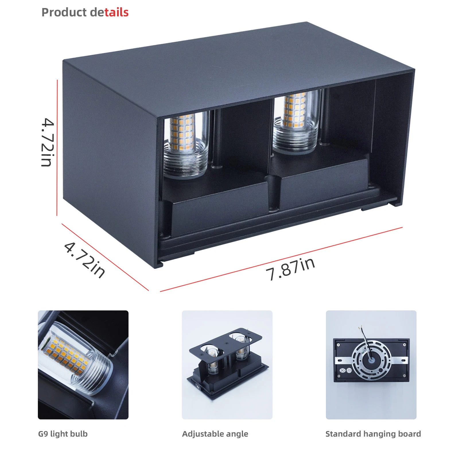 Outdoor Waterproof LED Wall La - Outdoor Lighting Glass Replacement 评论和价格