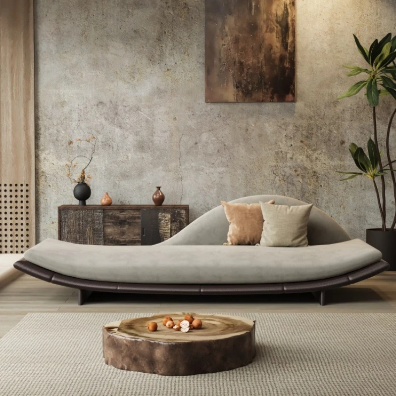 

Medieval style concubine chair hotel homestay lazy recliner small apartment living room concubine sofa bedroom wabi **** concubi