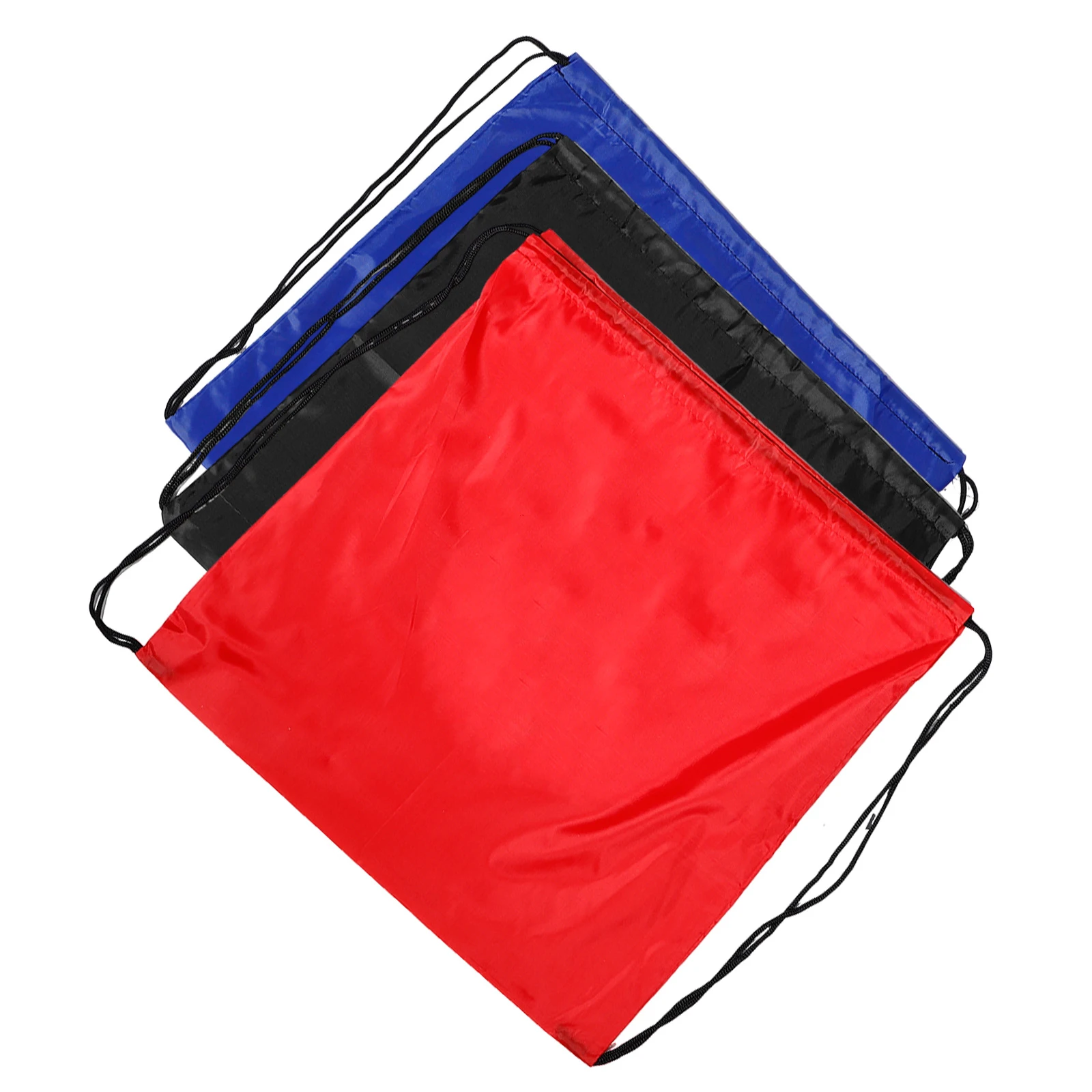 

3pcs Sports Ball Bag Waterproof Large Capacity Basketball Soccer Volleyball Drawstring Gym Bag For School Sports Venues Team