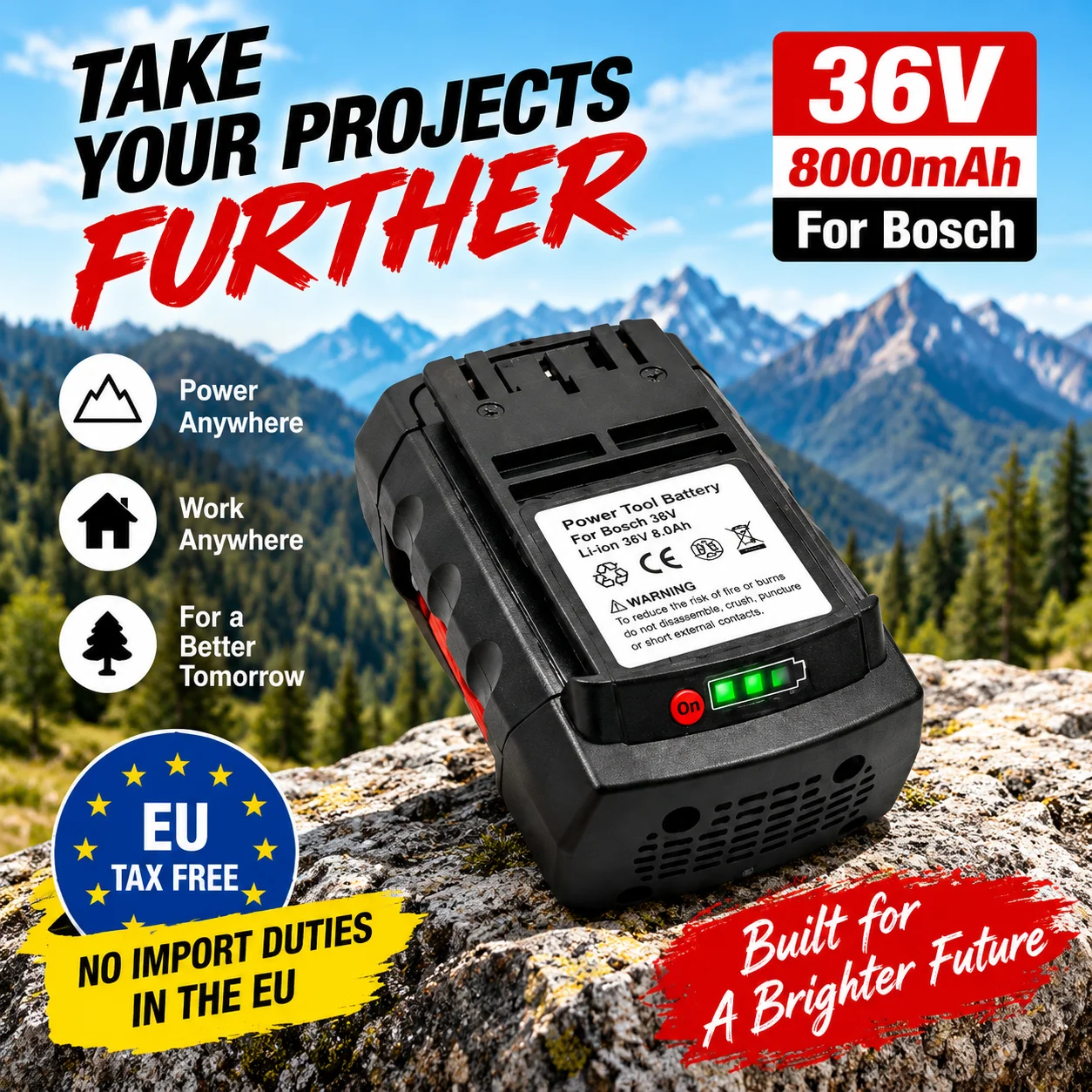 100% neues wiederaufladbares 36V Li-Ionen-Batterieladegerät, kompatibel mit Bosch AL3640CV, Ladegerät für Bosch 36V Lithium-Batterien, Lager in Polen, EU-Lokalbestand, schnelle Lieferung in 3-7 Tagen.