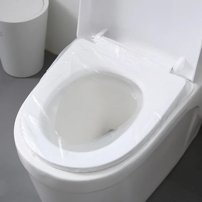 Impermeável Descartável Toilet Seat Cover, Almofada de Proteção Portátil, Almofada de Viagem, Embalagem Independente, 100% Impermeável, 20 Pcs, 5Pcs