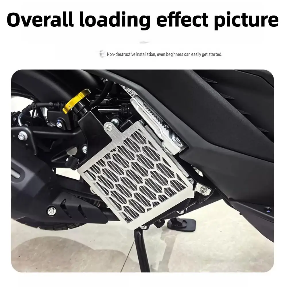 Suitable for 2025-2026 ZONTES 150X 150V retrofit radiator mesh protective cover, high-quality, non-destructive accessory.
