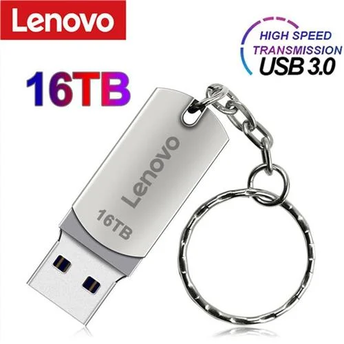 Lenovo USB 3.1 Usb Flash Drive 16TB 8TB High Speed Pendrive 4TB 2TB DC4 Waterproof USB Stick De Memoria Flash Disk For Ps4 Ps5