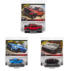 Hot Wheels HMD41 1:43 2021 ford mustang mach 1 taycan turbo cross ram 4x4 diecast alloy car toys gifts