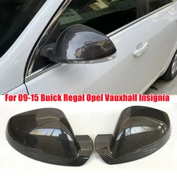 For Buick Regal Opel Vauxhall Insignia 2009-2016 Car Replacement Rearview Side Mirror Cover Wing Cap Exterior Door Housing Trim