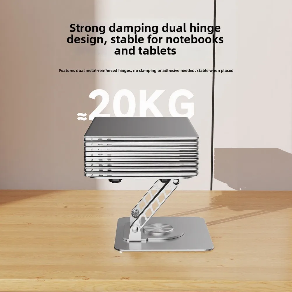 2 Fan Laptop Cooler Stand Lifting Laptop Cooling Stand Notebook Riser Anti-slip For All Tablet Laptop Adjustable Bracket Tools