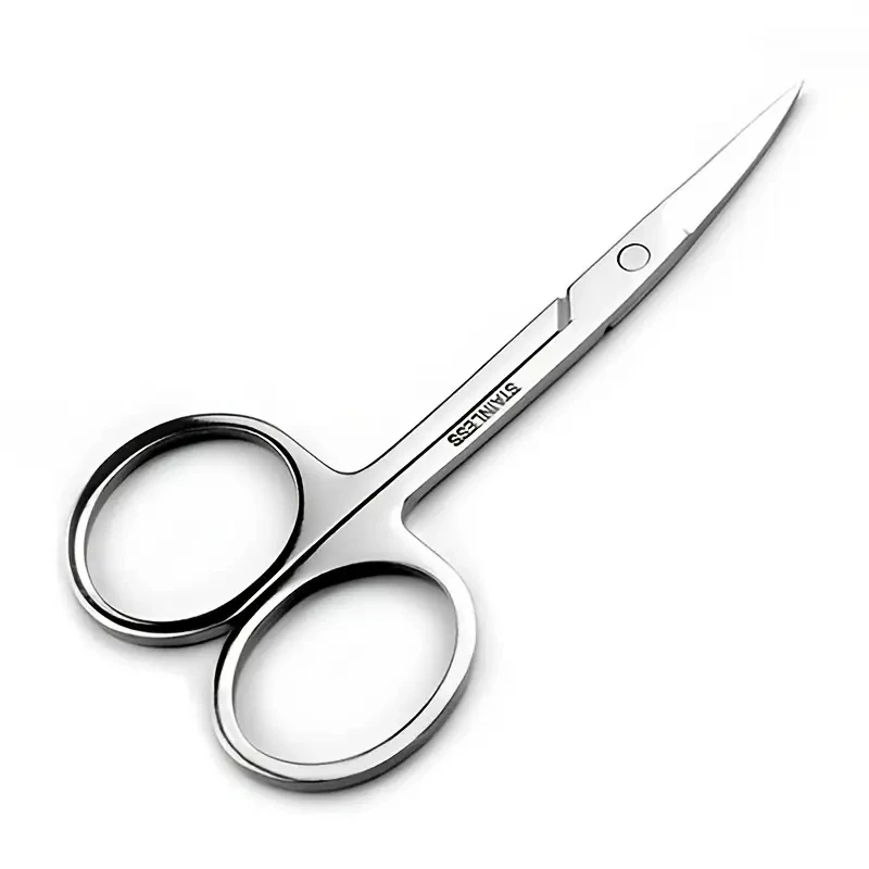Small Stainless Steel Scissors For Nails, Eyebrow And Nose Hair Scissors, Nail Trimmers, Facial Trimmers, Makeup And Beauty Tool image 3