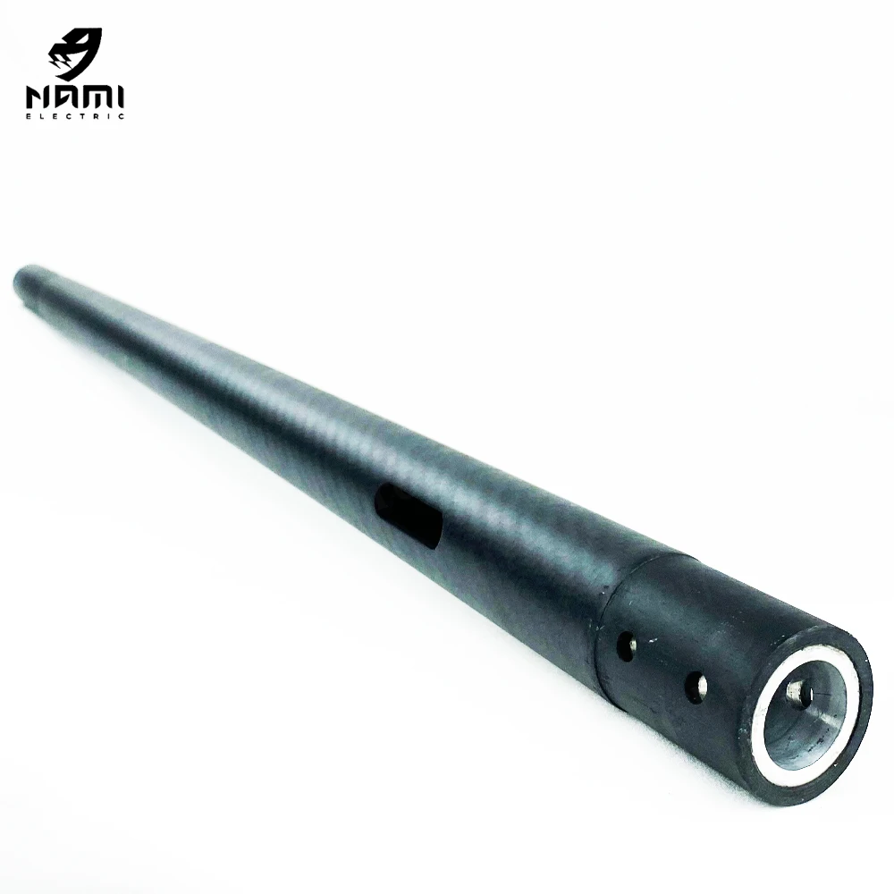 NAMI Burn E2 Max Carbon Fiber Pattern Steering Pole Stem Tube Replacement Vertical Steering Column for NAMI Burn E2/E3 E3 Max El
