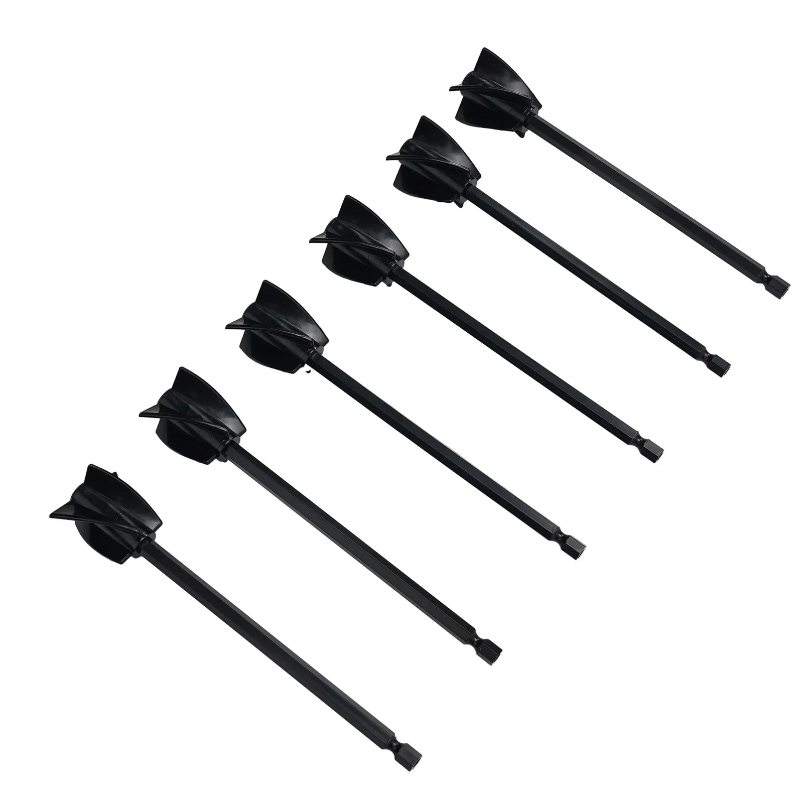 

6PCS Mixer Attachments for Drill Epoxy For Resin Stirring Rods for Efficient Mixing of Paint and Thick Liquids