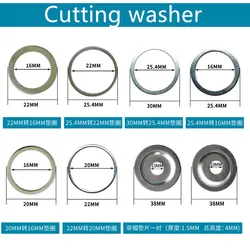 10pc/lot 20-16/22-16/25.4-16/30-25.4/32-16 Saw Cutting Washer Inner Hole Adapter Ring Blade Aperture Change Washer