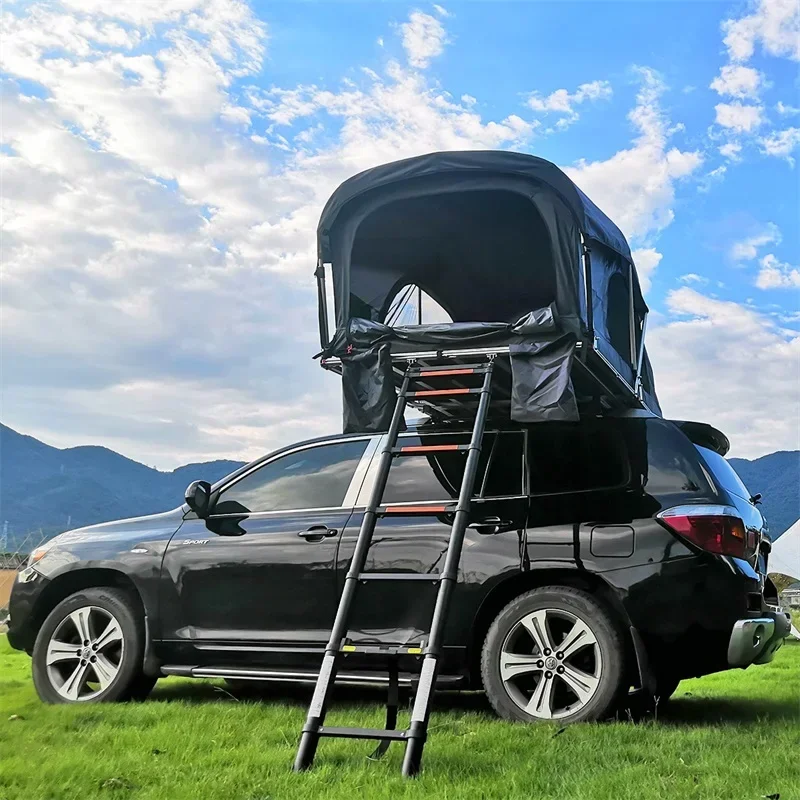 4 Person Aluminum High Roof Top Tent Car Rooftop Tent For 4x4 Off-Road Camper Camping