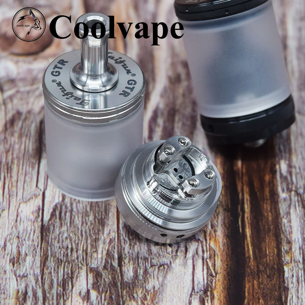 Wolfcoolvape Taifun GTR RTA 23mm 316ss 4ml Rebuildable Tank Atomizer vape