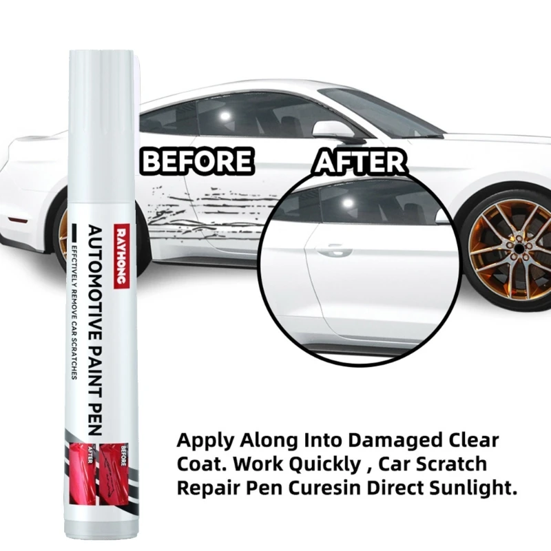 4 Colors Special-Purpose Car Paint Pen Scratch Remover Pen for Various Cars Scratch Repair Pen Multi-Color Optional