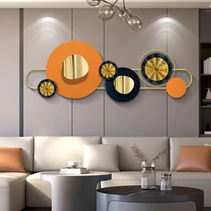 150*55cm New Metal Metallic Wall Living Room for Home Decor Luxury Art Item House Decoration Interior