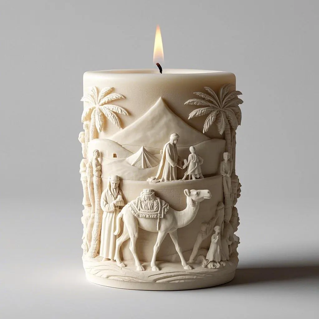 Desert Camel Series Candle Mold Realistic This Mold Is Used for Making Candles, Plaster, Resin,