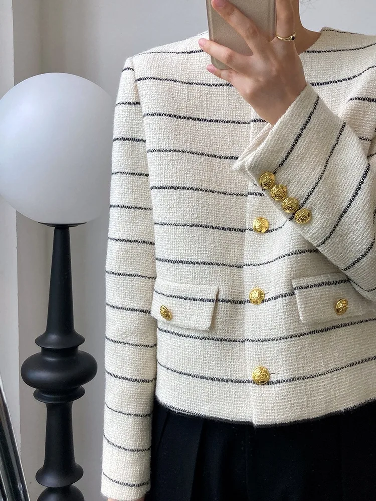 

Твидовый жакет женский, состаренный, для активного отдыха, катания на лыжах, приталенный, теплый, ветрозащитный, водоотталкивающий, в стиле Harajuku