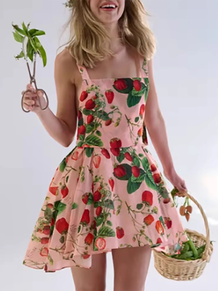 

Summer New Sexy Women's Fashion Slim Dress Square Neck Sleeveless High Waist Temperament Dress Wedding Morning Formal Gown