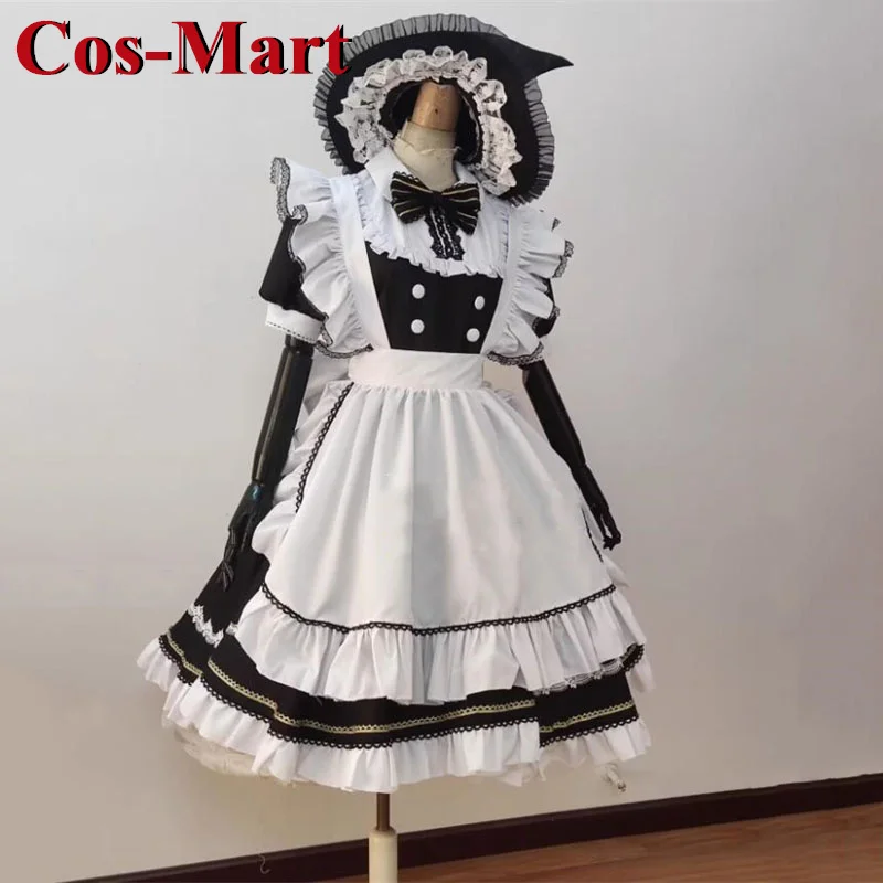 Cos-Mart Game Touhou Project Kirisame Marisa Cosplay Costume Sweet Elegant Formal Dress Activity Party Role Play Clothing