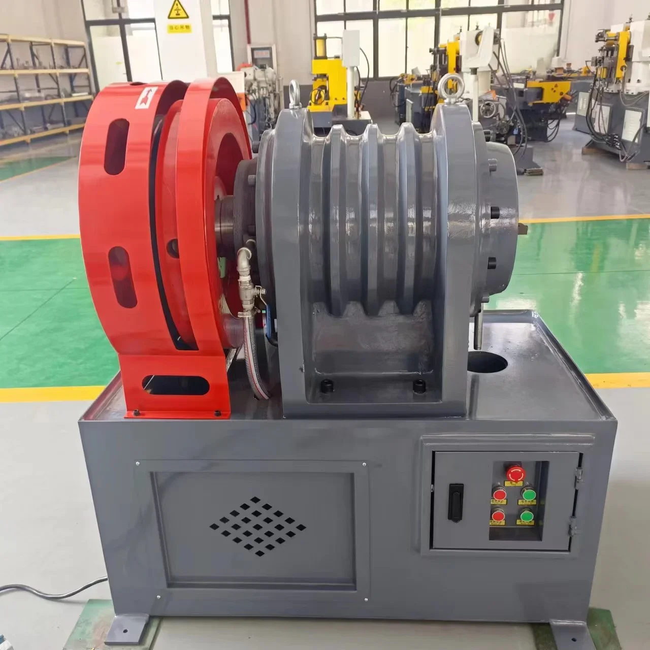 Small pipeline reducer end forming machine Improved reducer numerical control forming machine