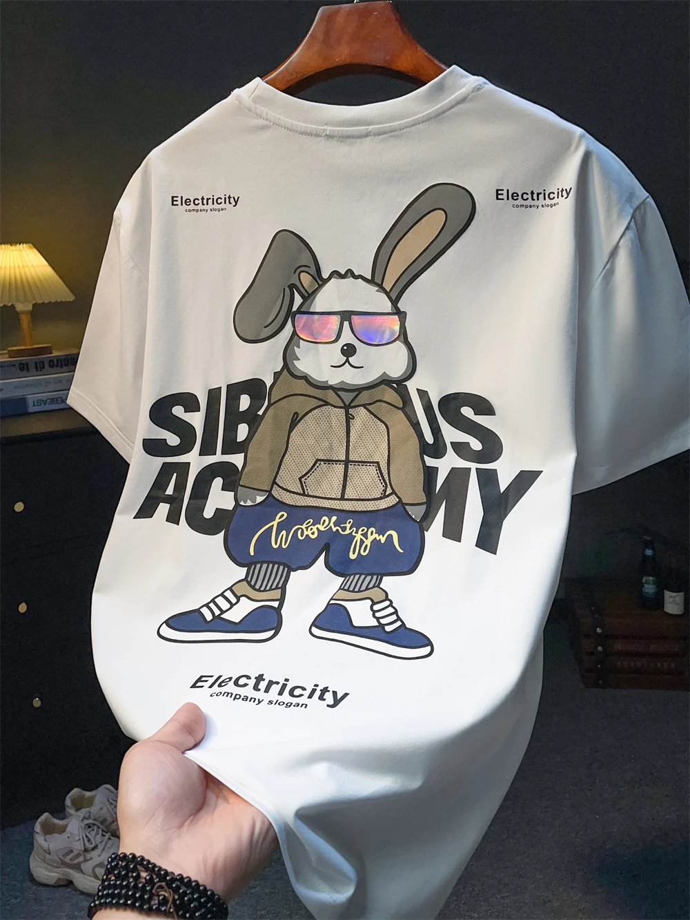 

Летняя хлопковая футболка унисекс с коротким рукавом, из чистого хлопка, молодежная, модная, повседневная, с принтом, круглый вырез горловины