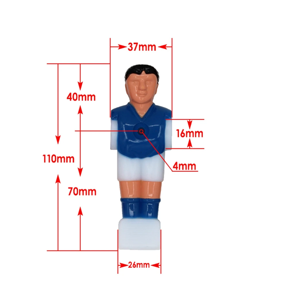 Игрок в футбол, настольный футбол, мини-мужчины, Сменные Мужчины ts пластиковые куклы, настольные куклы, фигурки марионетки, детская игра