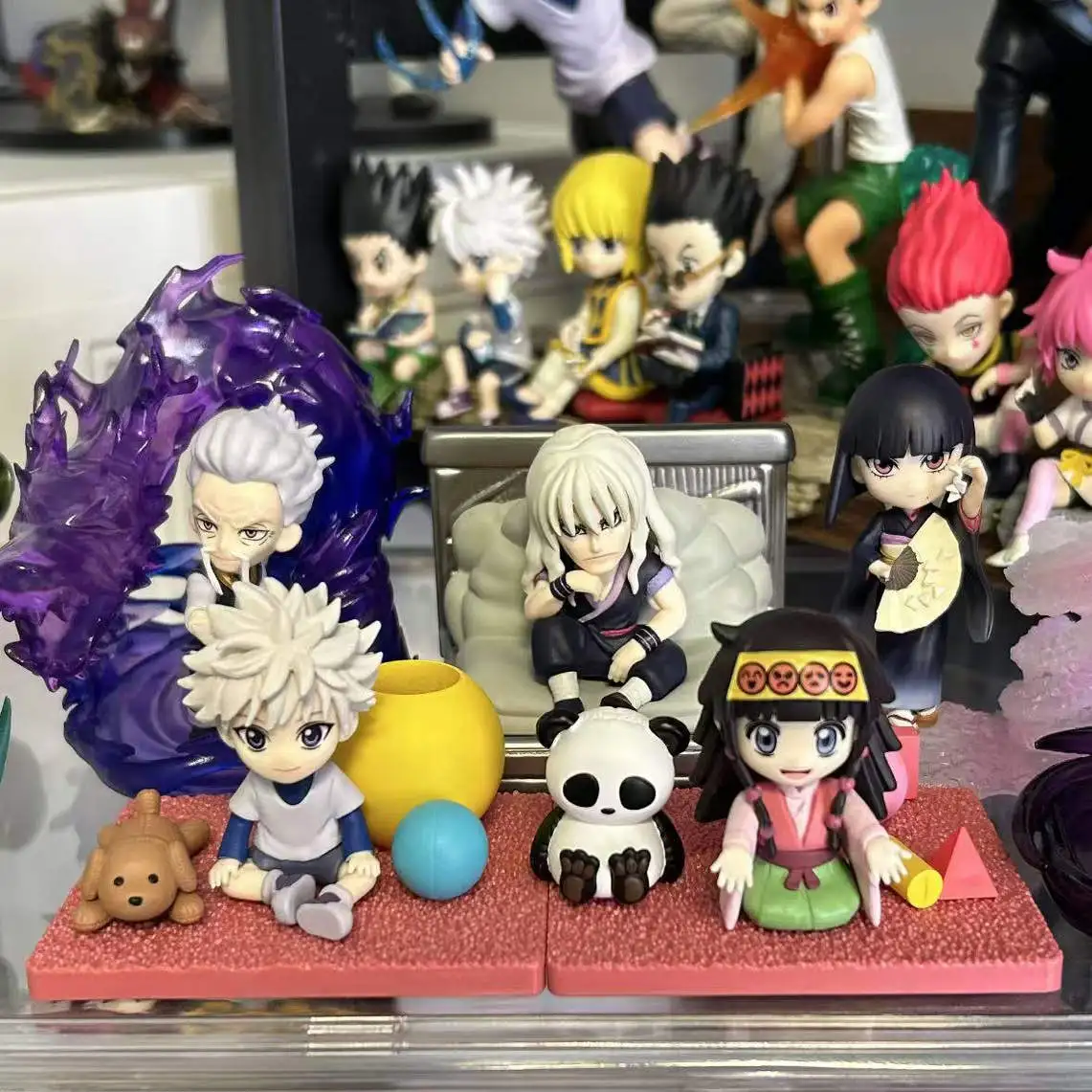 

Bandai Hunter X Hunter Vol.5 Zoldyck Family Figure Set - Killua & Alluka Official Anime Display Models Collectible Gift