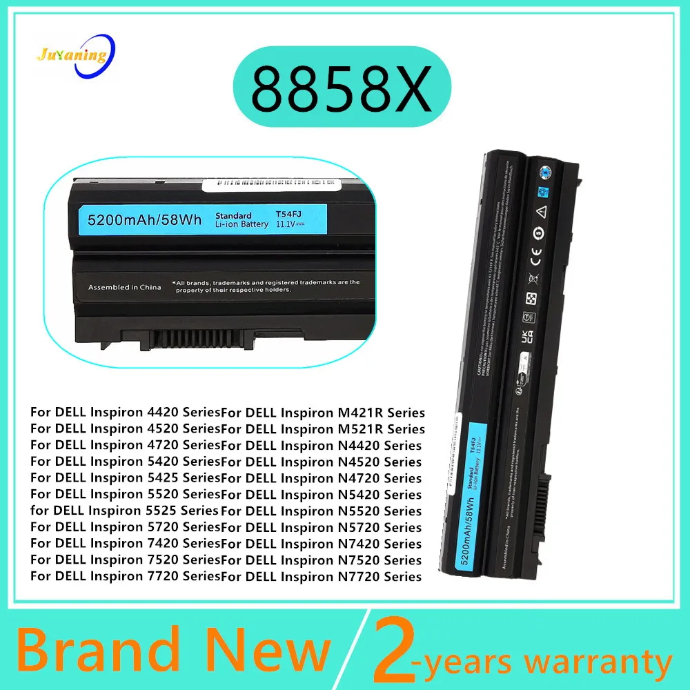 

8858X Laptop Battery For Dell Latitude E6420 E5420 E5430 E6430 E6530 E5520 for Inspiron 4420 4720 5420 5525 7520 for Vostro 3460