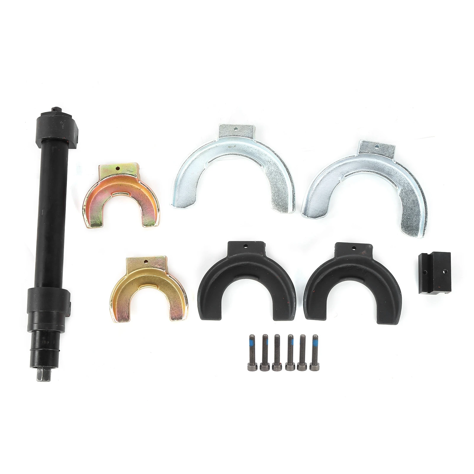 

Сменная вилка, стойки, винтовая пружина, компрессор, набор инструментов для удаления, авторемонт