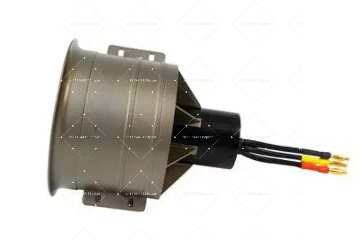 90mm 12-Blade Metal Ducted Fan Set With 1500KV Inner Rotor Brushless Motor Power Drive Component