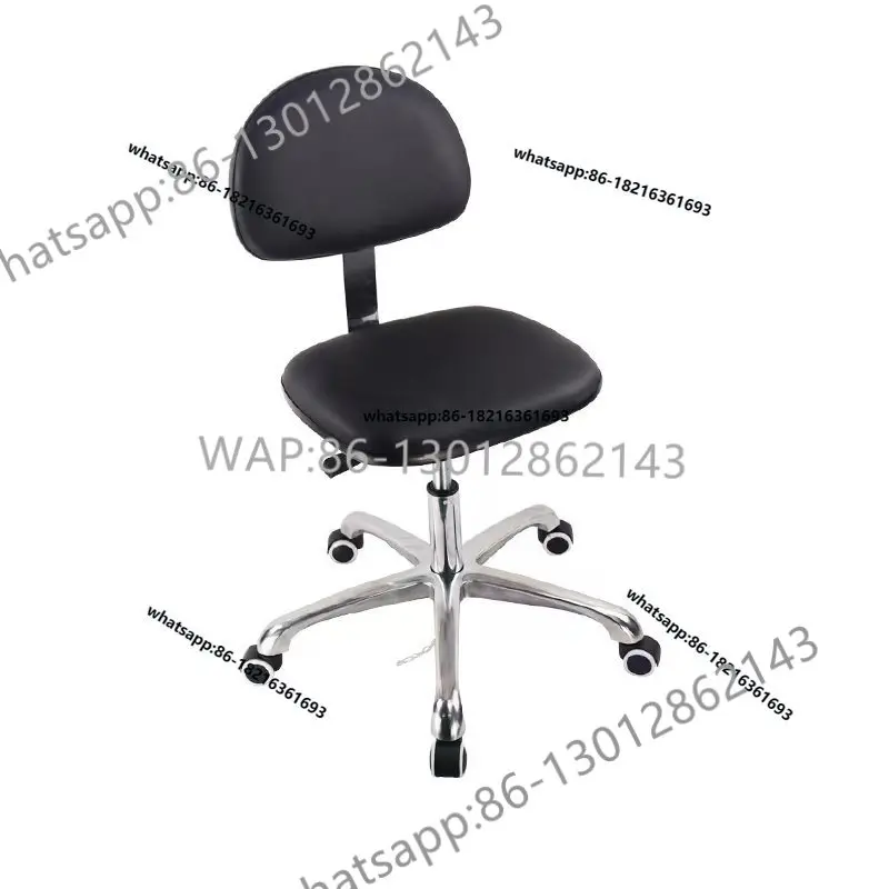 

Anti-static chair lifting rotating leather backrest work chair dust-free workshop factory hospital school laboratory chair