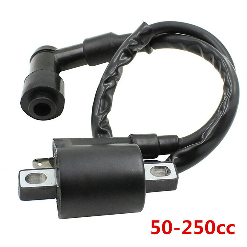 90 Degree Elbow Ignition Coil Spark Plug Wire Universal Motorcycle fit 50-250cc for Suzuki RM 60 65 80 85 100 125 250 RMX 250