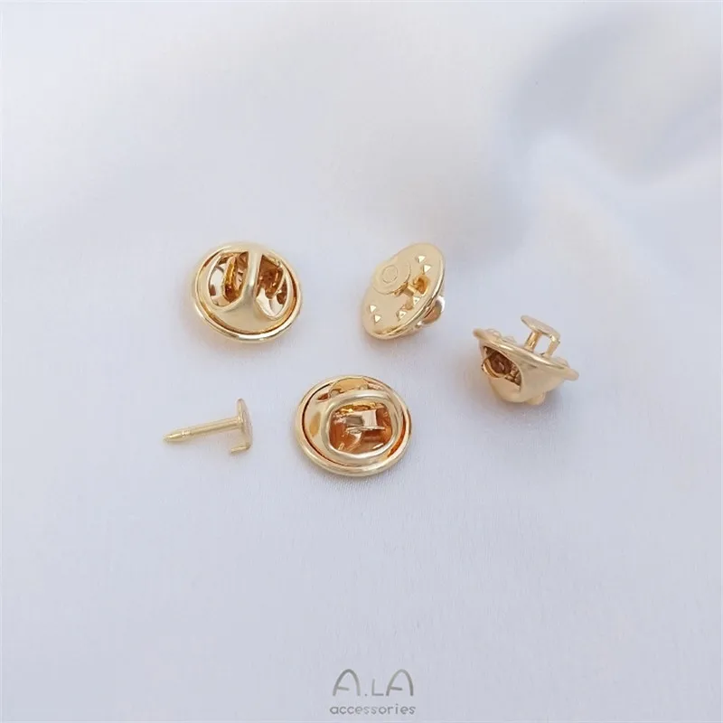 Broche Pequeño De Perlas Con Baño De Oro De 14K, Para Cuello, Chal, Cárdigan, Material De Lanceta Hecho A Mano Para Diy — -24%, $0.15 Coupon, from $0.49 – 24% descuento – €0.49