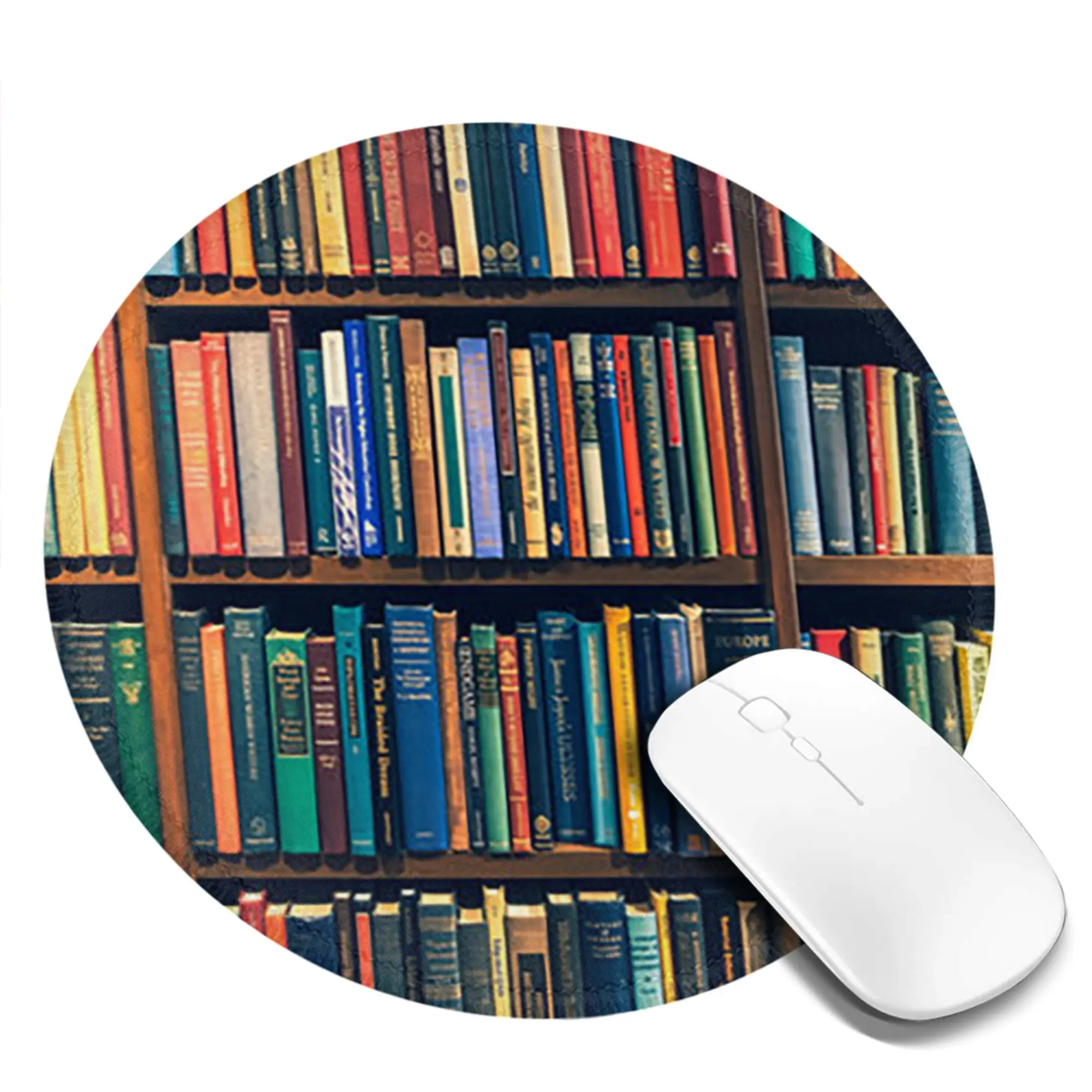 Education Library Book Mouse Pad Computer Keyboard Mouse Mat Gaming PC Laptop Desk Mat Office Accessories Table Mats