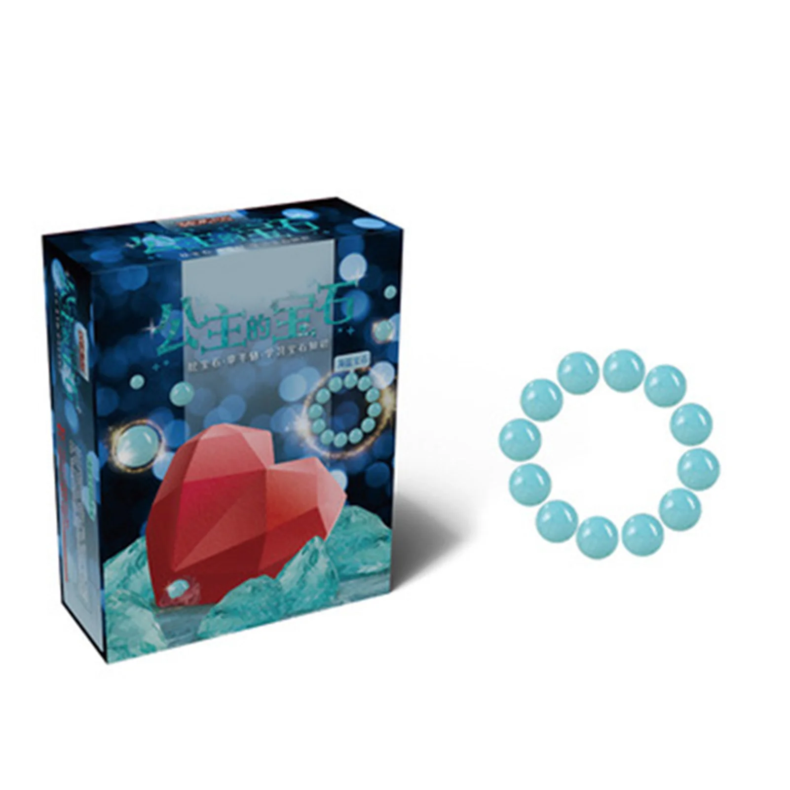 Kids Toy Hand Digging Gemstone Archaeological Toy DIY Bracelet Digging Up Early Learning Toy