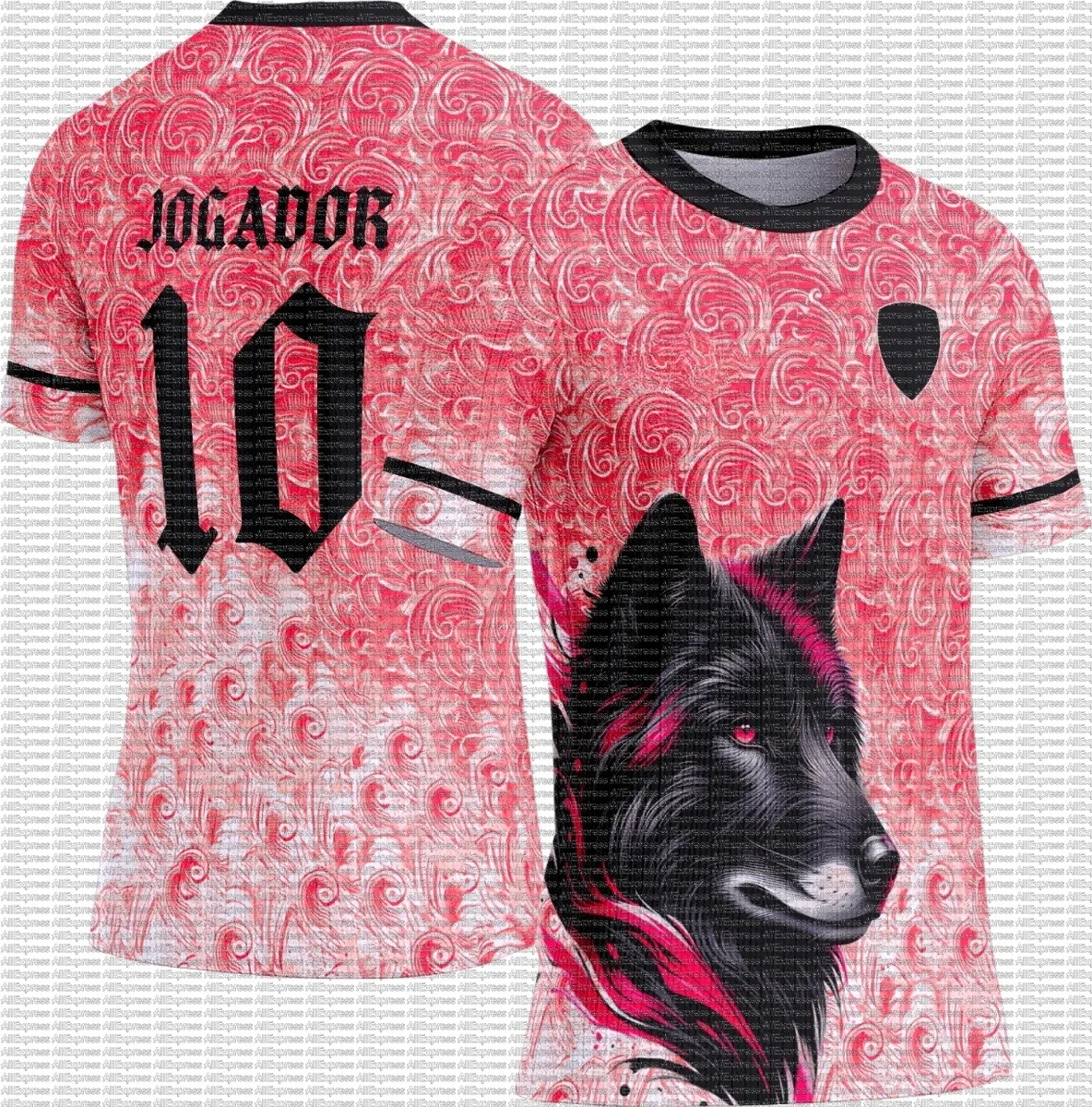 New Fashion Graffiti Pattern Printed Football Men's Breathable Football Training Men's and Women's Casual Sports Top