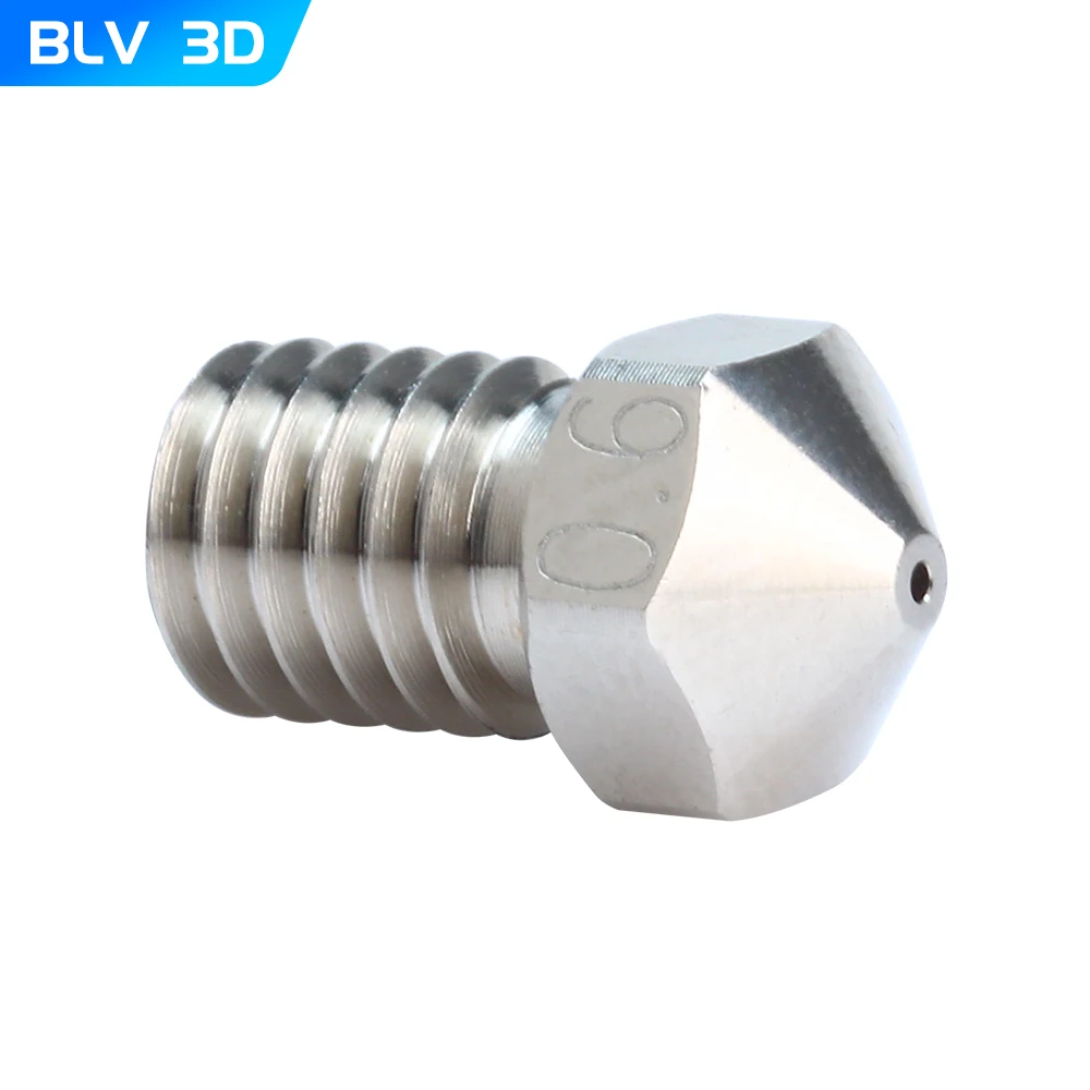 BLV T-V6 CHT Copper Plated Nozzle High Temperature 1.75mm For V6 Dragon hotend TD6 TD6S MATRIX RAPIDO HOTEND carbon fibre VORON