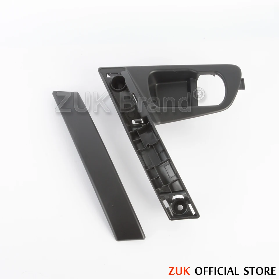 ZUK Car Inner Door Handle Base For Nissan Qashqai J10 2007 2008 2009 2010 2011 2012 2013 2014 2015 Black Silver ABS Trim Cover