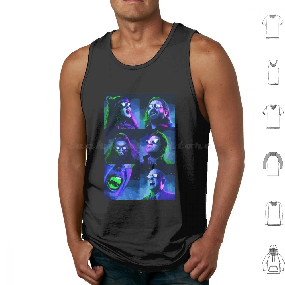 Wwdits Tank Tops Vest Sleeveless What We Do In The Shadows Nandor Nadja Lazlo Guillermo Vampire Vampire Hunter Horror Comedy