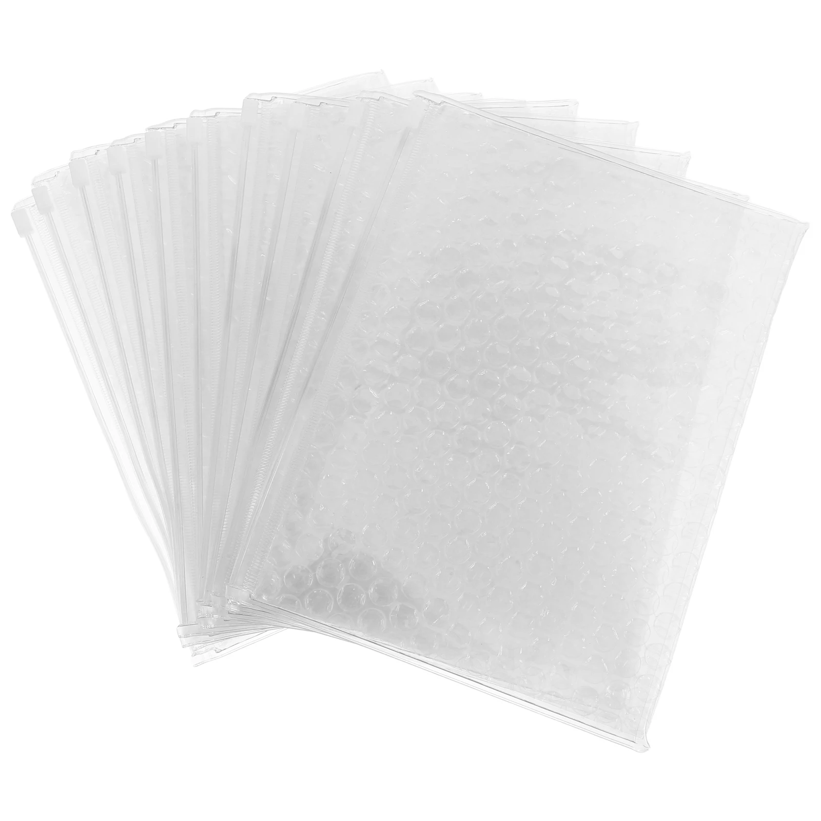 

10pcs Shockproof Transparent Self Sealing Pouches Packaging Supplies Lightweight Jewelry Shipping Wrapping