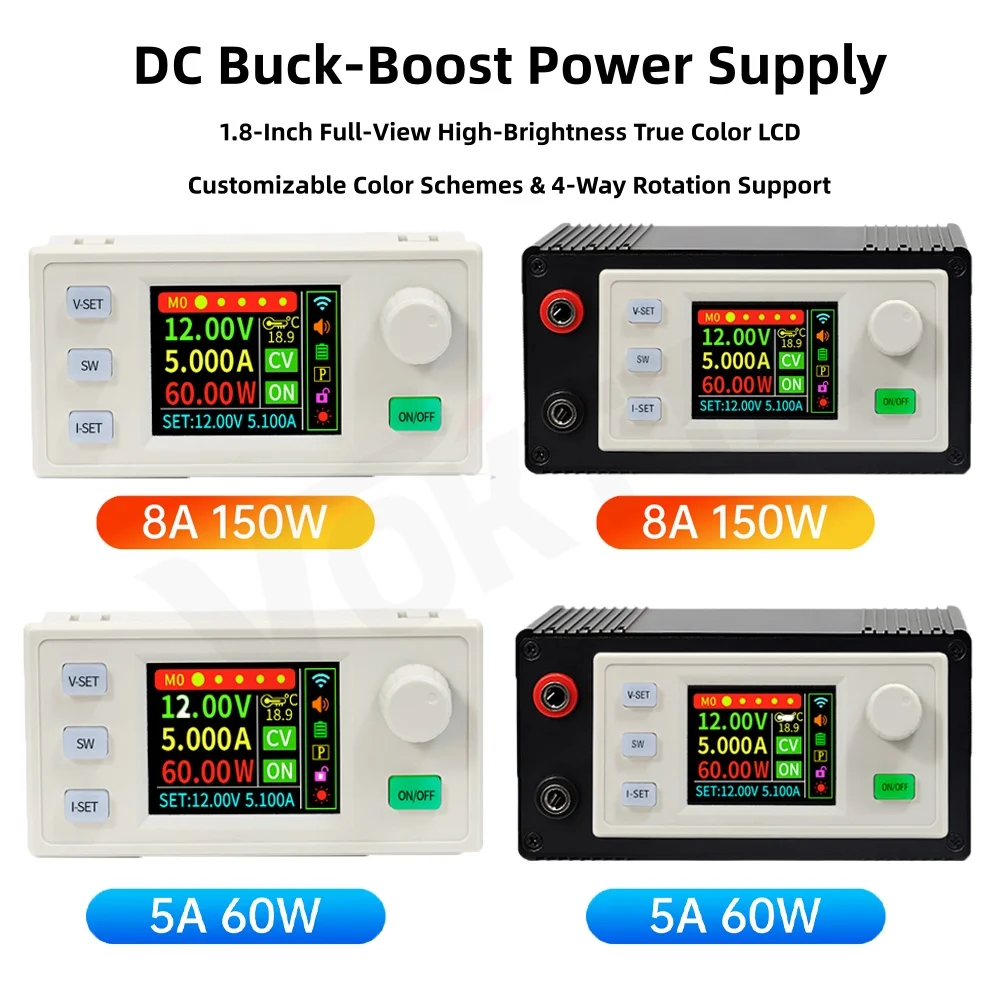 CNC DC Buck-Boost-Wandler 6-36V Einstellbares Geregeltes Labornetzteil Konstantspannung Konstantstrom Solar-Lademodul