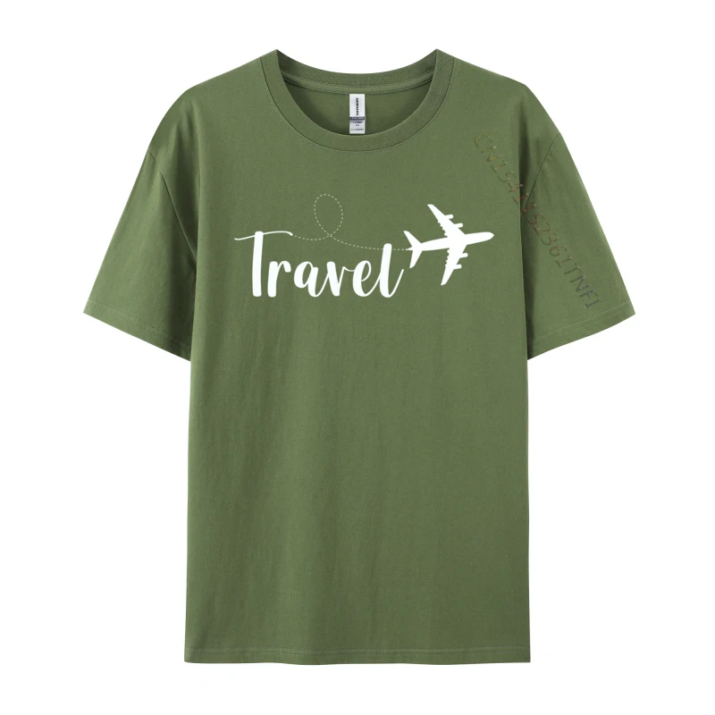 Airplane Travel Adventure Traveling 2024 New Fashion Men T Shirts Airplane Travel Adventure Traveling Tops T Shirt Combed Cotton