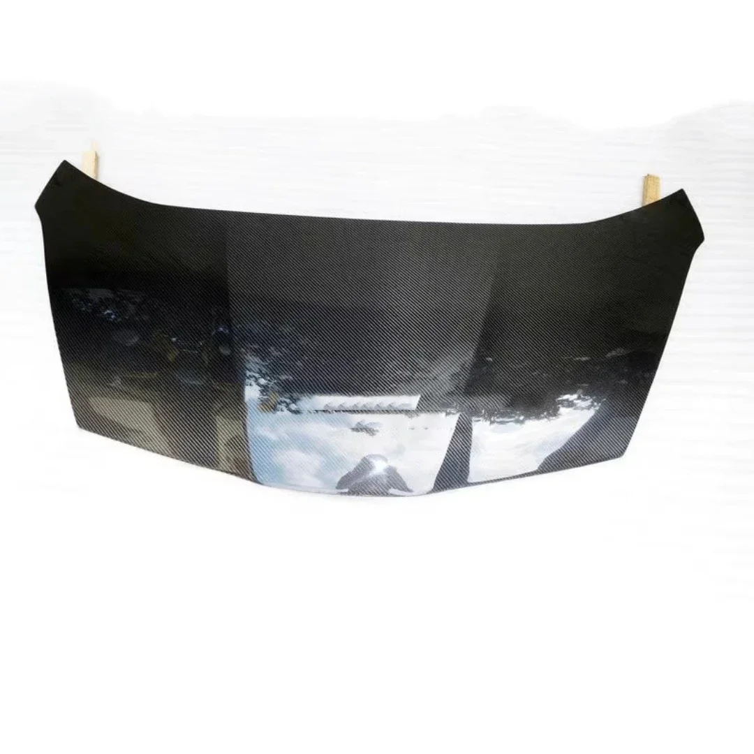 Carbon Fiber Engine Hood Engine cover for Honda FIT JAZZ 2009 2010 2011 2012 2013 modified Auto Accessories view 2