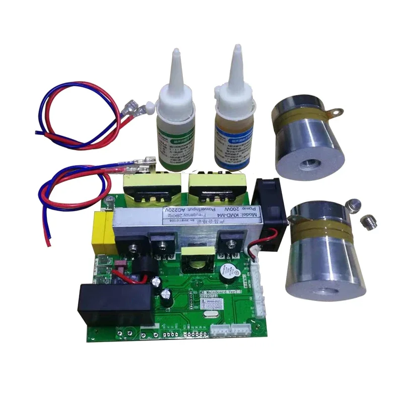 KMD-M4 Ultrasonic Cleaner Kit Washing-up Generator Circuit Board Vibrator Glue Line