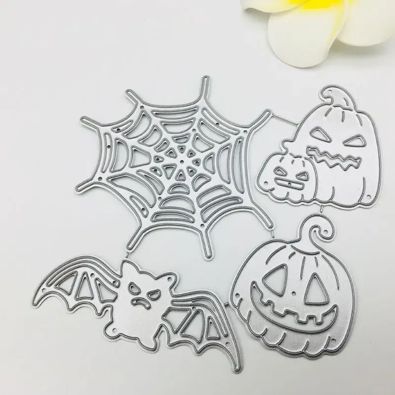 Halloween Metal Cutting Dies Scrapbooking Album Paper Cards Decorative Crafts Embossing Die Cuts