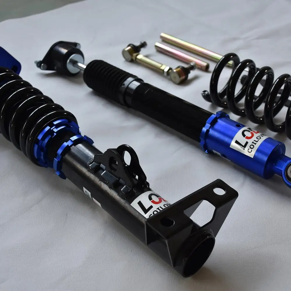 Picture 5: Single Tube Coilover Shock Absorber Kit for BMW 5 Series E39, High-Quality Suspension Replacement