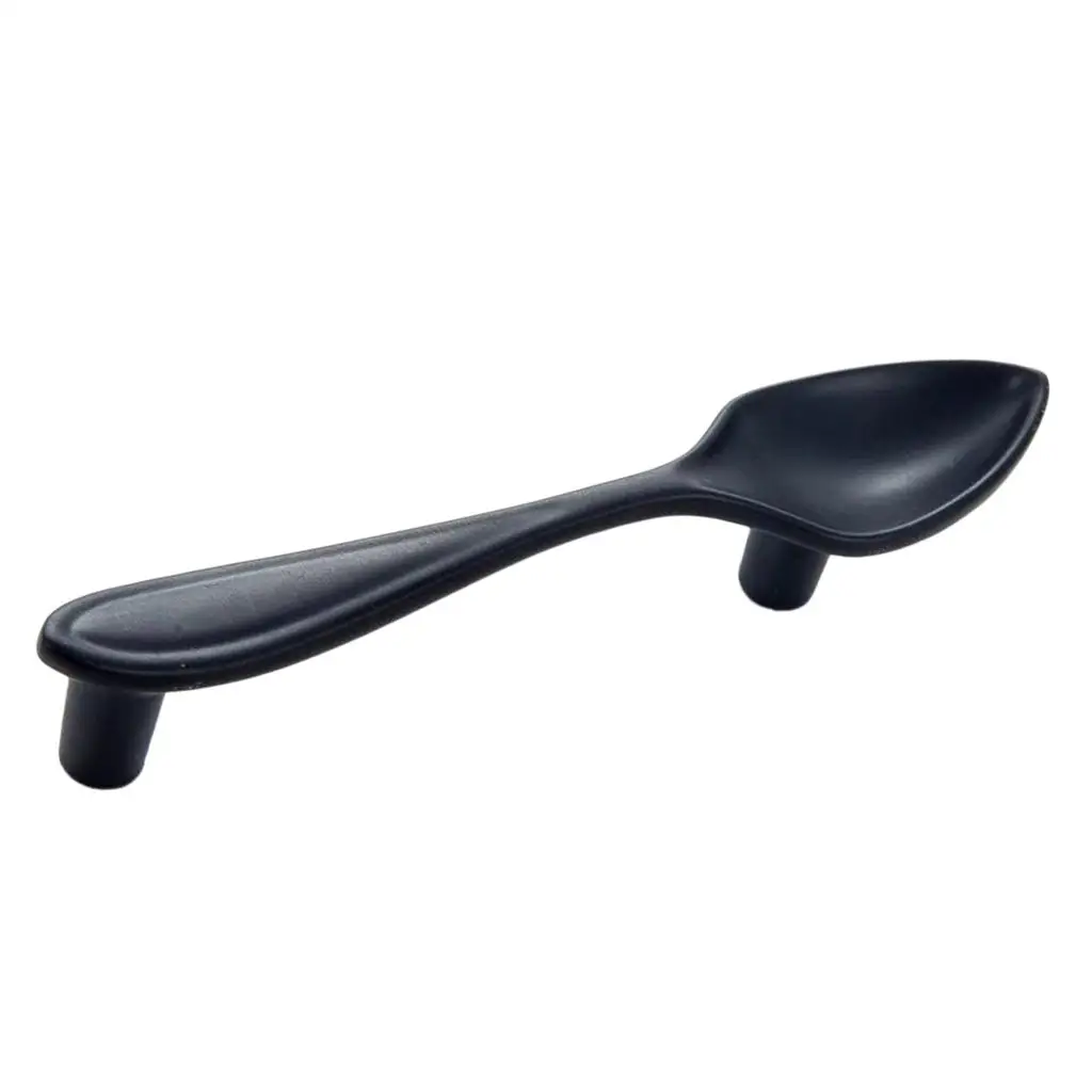 Classic Zinc Alloy Furniture Pull Handle Spoon Design Cabinet Knob for Kitchen Cupboard Hardware