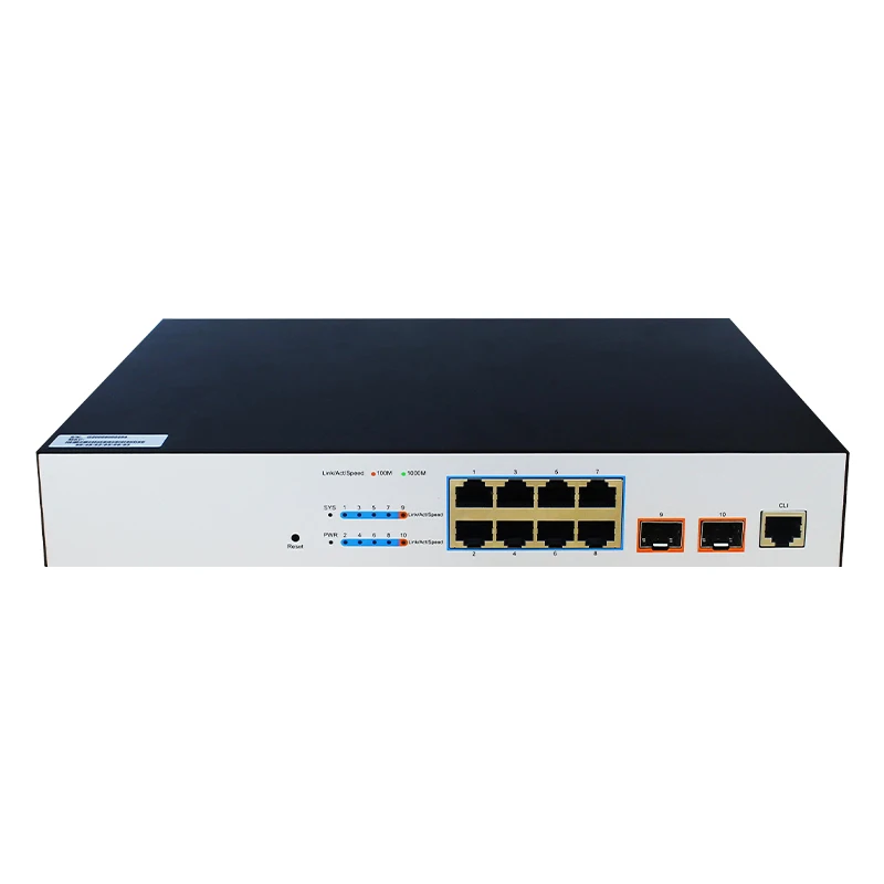 Imagem -03 - Switch Gigabit l3 Onti-full com Portas de Slot Sfp x 1000m 8x10 1000m Portas Rj45